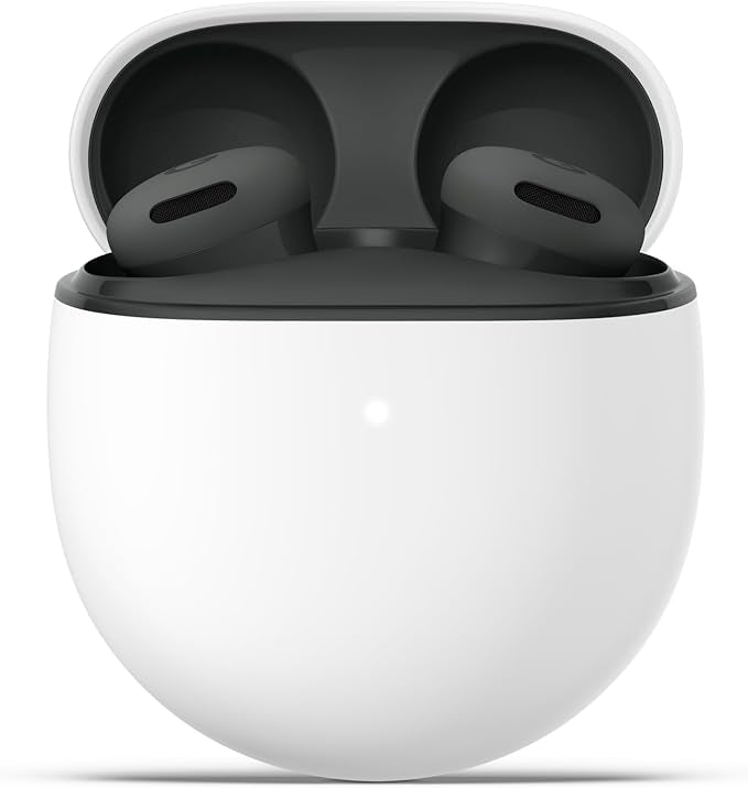 Google Pixel Buds 2a - Wireless Bluetooth Earbuds with Active Noise Cancellation and Transparency Mode - Lightweight, Comfortable Fit - 20-Hour Battery - Water Resistant - Built for Gemini - Hazel