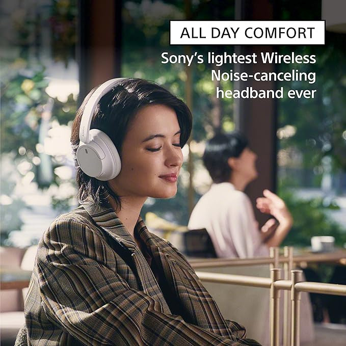 Sony WH-CH720N Wireless Noise Cancelling Headphones, 35 hours battery life, Clearer hands-free calling, Multipoint Connection, Black, UAE Version - 1-Year warranty