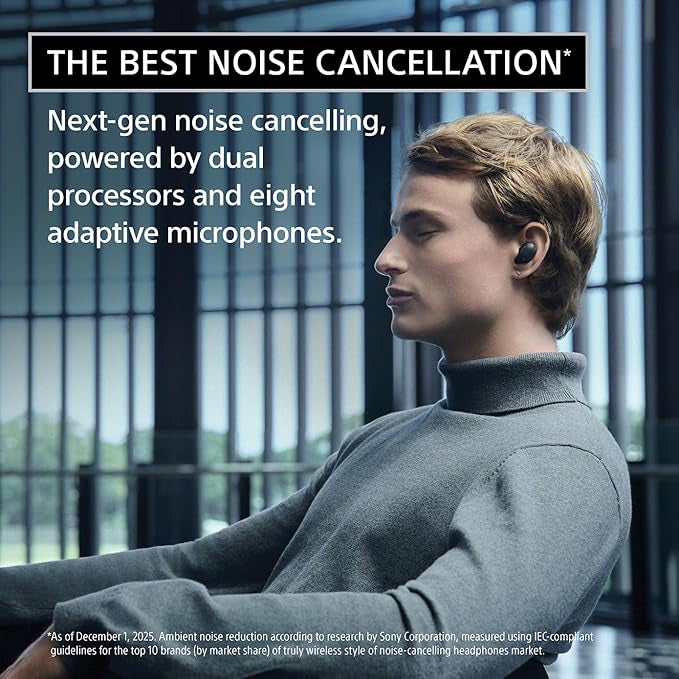 Sony WF-1000XM6 The Best Truly Wireless Noise Cancelling Earbuds (2026 Model)