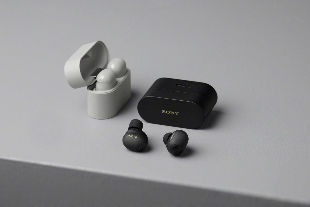 Sony WF-1000XM6 The Best Truly Wireless Noise Cancelling Earbuds (2026 Model), Bluetooth in-Ear Headphones, with Studio-Quality Sound, Up to 24 Hours of Battery Life, Black