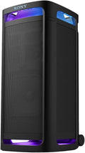 Sony ULT TOWER 9 Party Speaker, Powerful BASS, 360º Party Sound and Light, 25hrs Battery life, Karaoke, TV Sound Booster, Multipoint Connection
