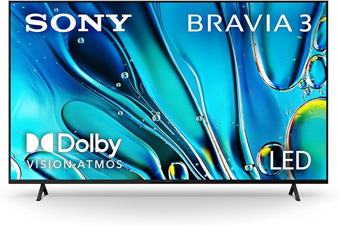 Sony Bravia 3 65 Inch, 4K HDR Smart TV, Google TV with Dolby Vision Atmos, PS5 Gaming, 2024 UAE Model