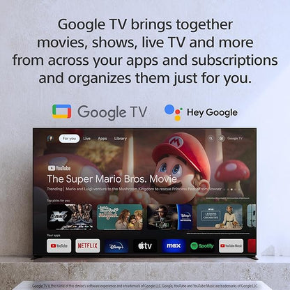 Sony Bravia 3 65 Inch, 4K HDR Smart TV