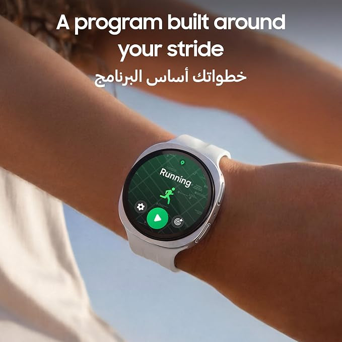 Samsung Galaxy Watch9 Cream, 40mm, Bluetooth, Slimness, Comfort fit, Signature Cushion Design, Personalized Sleep Experience,Health Coaching, 2 Years Extended Warranty (UAE Version)(Amazon Exclusive)