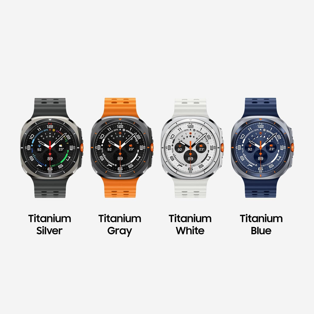 Samsung Galaxy Watch Ultra (2025) 47mm LTE Smartwatch, Titanium Casing, Advanced Sleep Coaching, Running Coach, Energy Score, Heart Rate Tracking, GPS, Titanium Blue