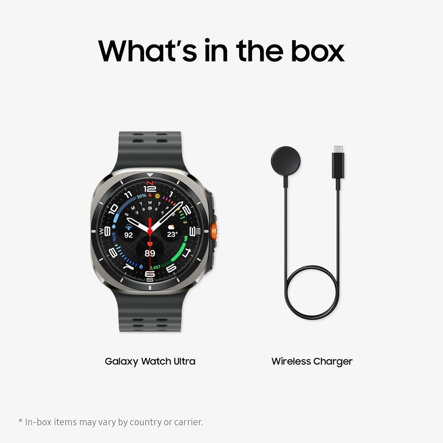 Samsung Galaxy Watch Ultra (2025) 47mm LTE Smartwatch, Titanium Casing, Advanced Sleep Coaching, Running Coach, Energy Score, Heart Rate Tracking, GPS, Titanium Silver [US Version, 2 Yr Warranty]