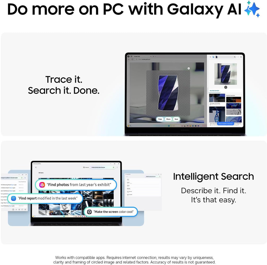 Samsung 16” Galaxy Book6 Ultra U7 PC Laptop Computer, NVIDIA 5060 Intel Processor, 32GB/1TB, Dynamic AMOLED 2X Display, Advanced Cooling, Slim, 2 Year Warranty, Gray