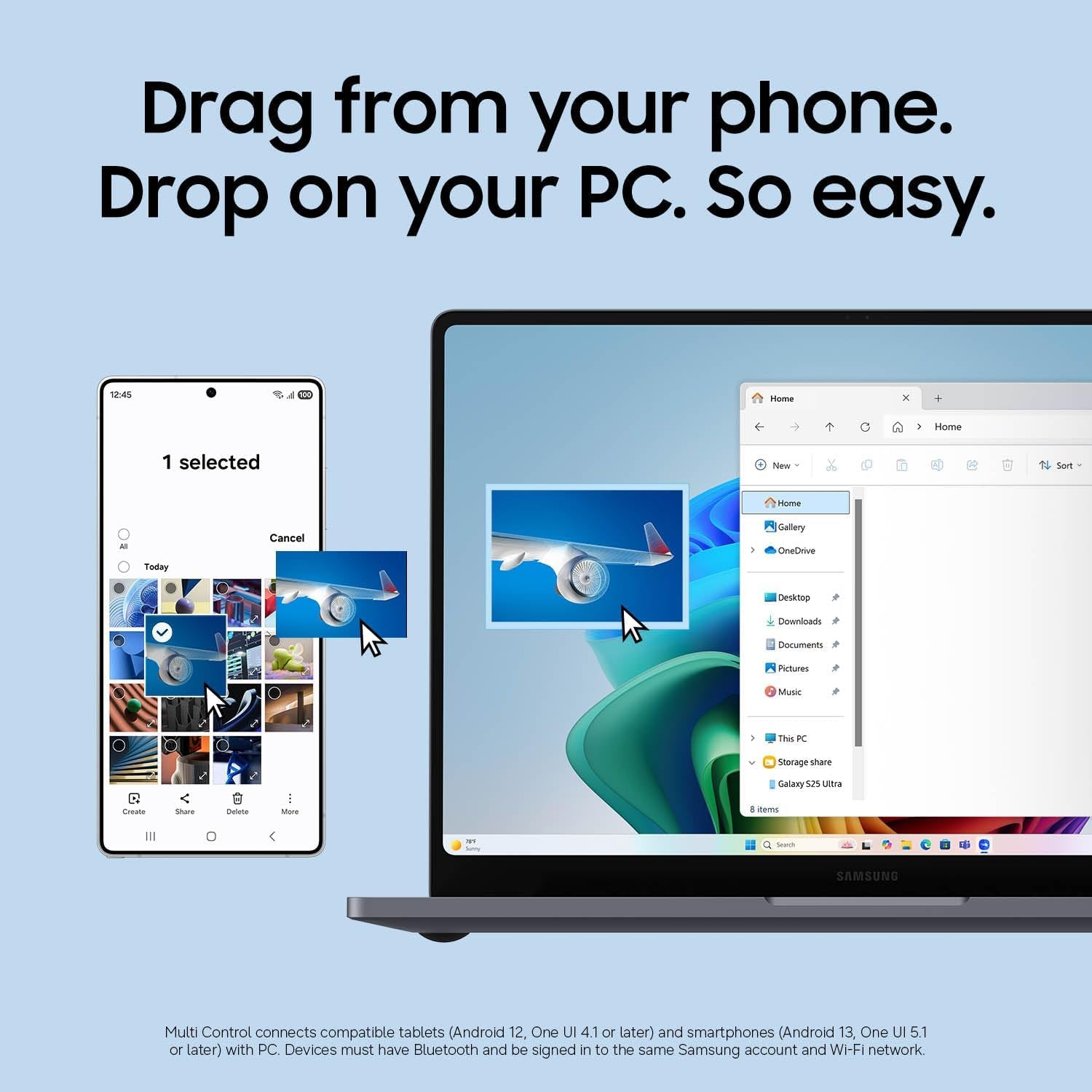 Samsung 16” Galaxy Book6 Ultra U7 PC Laptop Computer, NVIDIA 5060 Intel Processor, 32GB/1TB, Dynamic AMOLED 2X Display, Advanced Cooling, Slim, 2 Year Warranty, Gray