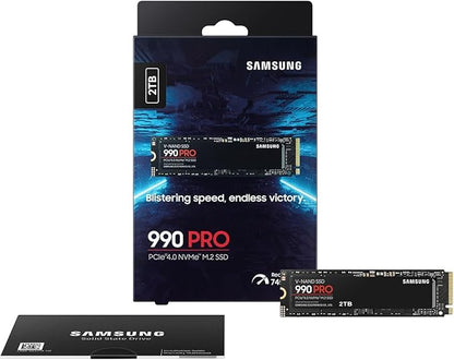SAMSUNG 990 PRO SSD 2TB PCIe 4.0 M.2 2280