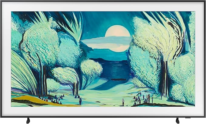 Samsung 65 Inch The Frame TV, LS03F, 4K, Modern Frame Design, Art Mode, Artful Picture Quality with QLED, Samsung Vision AI Smart TV, QA65LS03FAUXZN (2025 - UAE Version)
